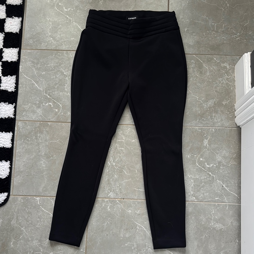 Black High-Waisted “dress pant” legging